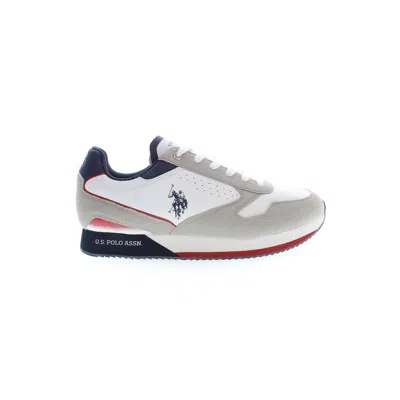 U.s. Polo Assn White Polyester Sneaker