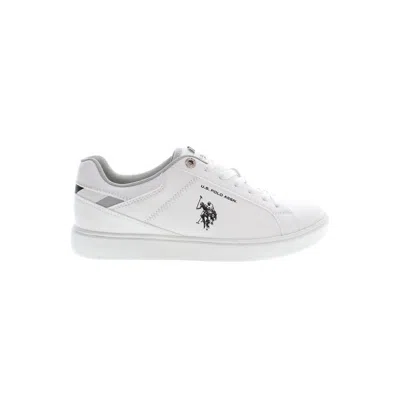 U.s. Polo Assn White Polyester Sneaker