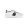 U.s. Polo Assn White Polyester Sneaker In White