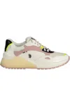 U.s. Polo Assn White Polyester Sneaker