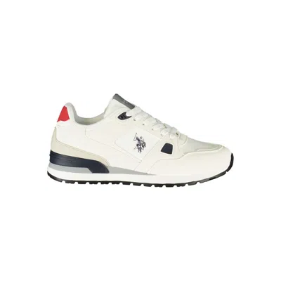 U.s. Polo Assn White Polyurethane Mens Sneaker