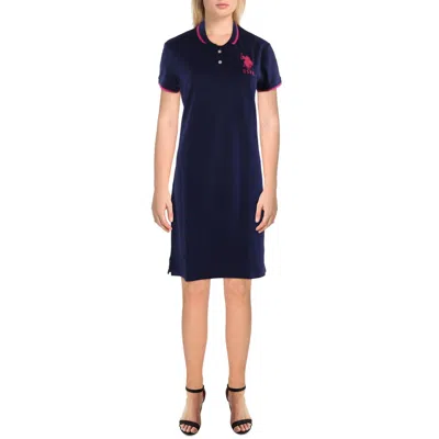 U.s. Polo Assn Womens Polo Mini Shirtdress
