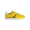 U.s. Polo Assn Radiant Yellow Sports Sneakers With Contrasting Details