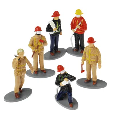 Us Toy Company Firefighter Figures - Pack Of 12