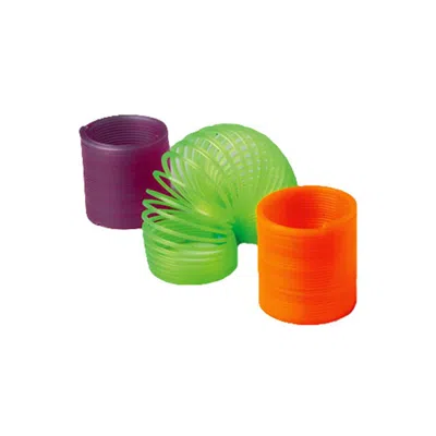 Us Toy Company Mini Neon Springs - Pack Of 12