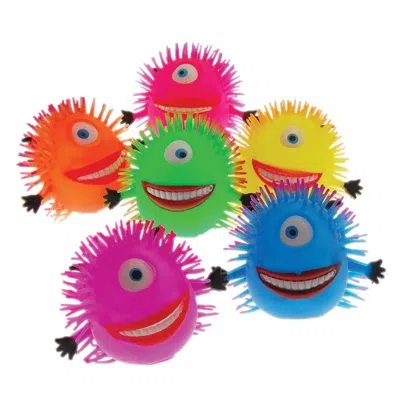 Us Toy Company Us Toy 4 In. One-eyed Monster Puffers - Case Of 12