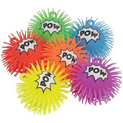 Us Toy Company Us Toy Flashing Superhero Puffers - Pack Of 12