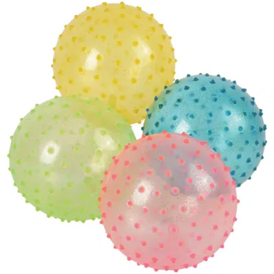 Us Toy Company Us Toy Glitter Knobby Balls - Pack Of 12