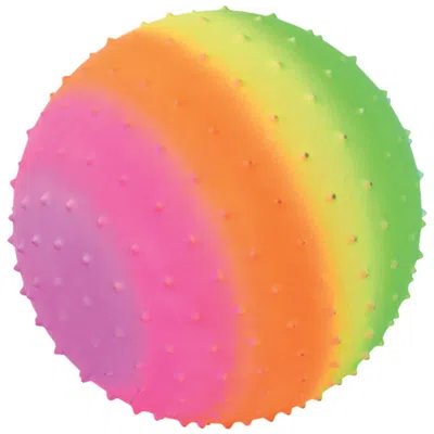 Us Toy Company Us Toy Rainbow Knobby Ball - Pack Of 12