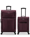 U.s. Traveler Anzio 2 Piece Softside Expandable Spinner Luggage Set