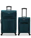 U.s. Traveler Anzio 2 Piece Softside Expandable Spinner Luggage Set
