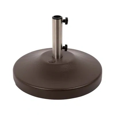 Us Weight 80 Pound Free Standing Umbrella Base In Bronze