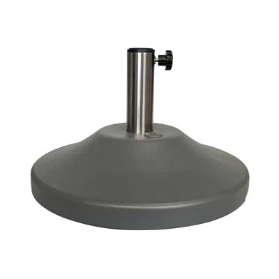Us Weight Fillable Umbrella Base In Gray