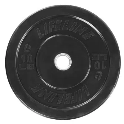 Us Weight Lifeline Fitness Rubber Olympic Bumper Plates