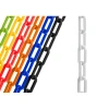 Us Weight Plastic Warning Chain In Blue