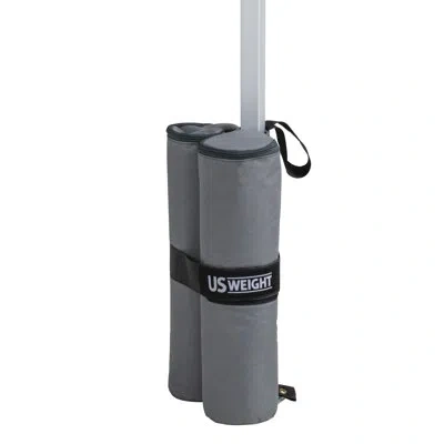 Us Weight Titan Fillable Canopy Weight Bags In Gray