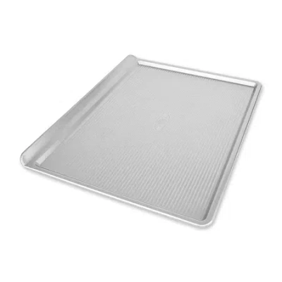 Usa Pan 18"x14" Non-stick Cookie Sheet In Silver