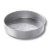 Usa Pan 9" Round Non-stick Cake Pan In Silver