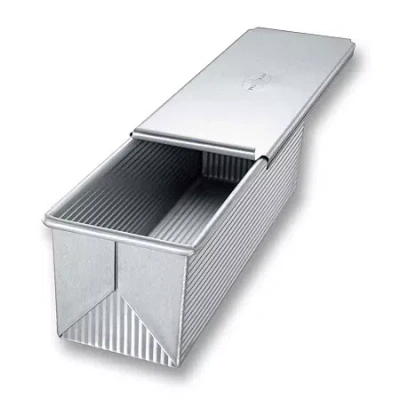Usa Pan 9"x4" Non-stick Pullman Loaf Man In Silver