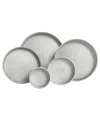 Usa Pan Non-stick Aluminum 5-piece Round Cake Pan Set In Silver,gray
