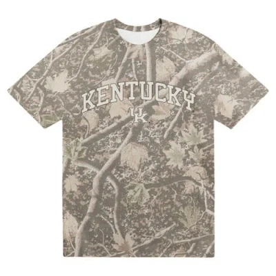 Uscape Apparel Camo Kentucky Wildcats Back Bay Heavyweight T-shirt In Black