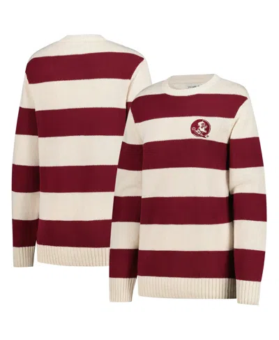 Uscape Apparel Men's And Women's Cream Florida State Seminoles Renew Knit Stadium Sweater In Multi