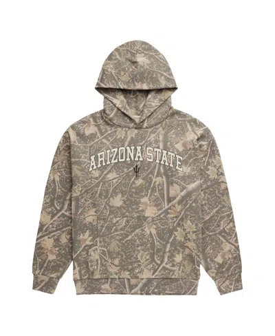 Uscape Apparel Men's Camo Indiana Hoosiers Back Bay Fleece Hoodie In Gray