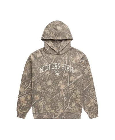 Uscape Apparel Men's Camo Michigan State Spartans Back Bay Fleece Hoodie