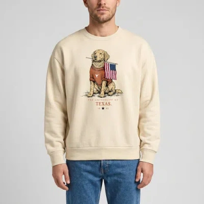 Uscape Apparel Unisex  Cream Texas Longhorns Americana Good Boy Ribbed Premium Sweatshirt In Neutral