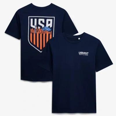 Uscape Apparel Unisex  Navy Host City U.s. Soccer X Seattle Crest 2026 T-shirt In Blue