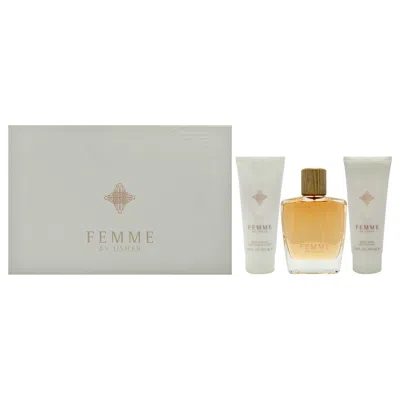 Usher For Women - 3 Pc Gift Set 3.4oz Edp Spray, 3.4oz Body Lotion, 3.4oz Body Wash In Multi