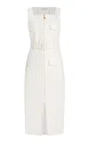 Usisi Sister Alexa Cotton Dress In White