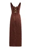 Usisi Sister Lauren Dress In Brown