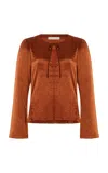 Usisi Sister Pia Top In Brown