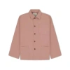 USKEES BUTTONED OVERSHIRT #3001 DUSTY PINK