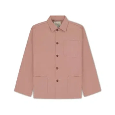 Uskees Buttoned Overshirt #3001 Dusty Pink
