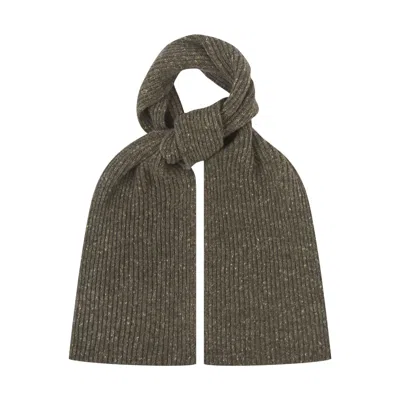 Uskees Men's Donegal Wool Scarf - Army Green