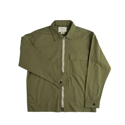 Uskees Men's Green 6002 Lightweight Zip-front Jacket - Olive