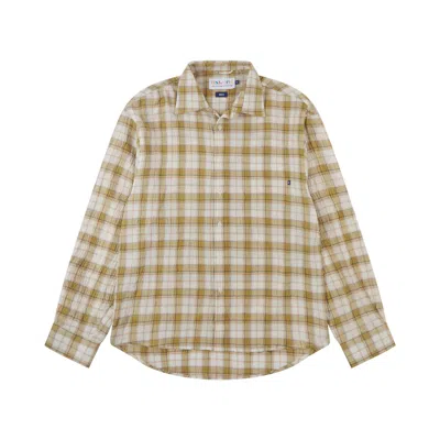 Uskees Men's Neutrals Timber Leah Shirt - Sand Pebble Plaid
