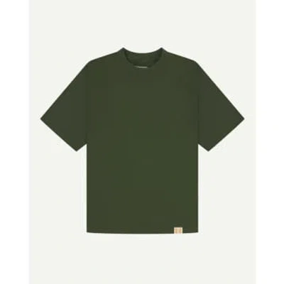 Uskees Men's Organic Over-sized T-shirt In Green