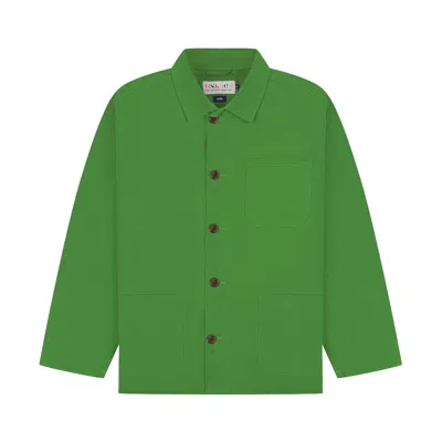 Uskees Men's Overshirt - Tropical Green
