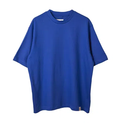 Uskees Men's Oversized T-shirt - Ultra Blue