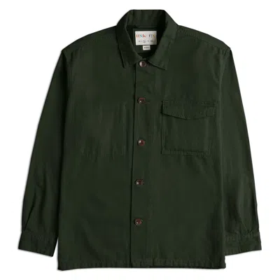 Uskees Men's The 3003 Buttoned Workshirt - Vine Green