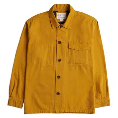 Uskees Men's Yellow / Orange The 3003 Buttoned Workshirt - Yellow In Yellow/orange