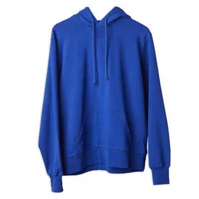 Uskees The 7004 Hooded Sweatshirt - Ultra Blue