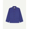 USKEES ULTRA BLUE BUTTONED JACKET