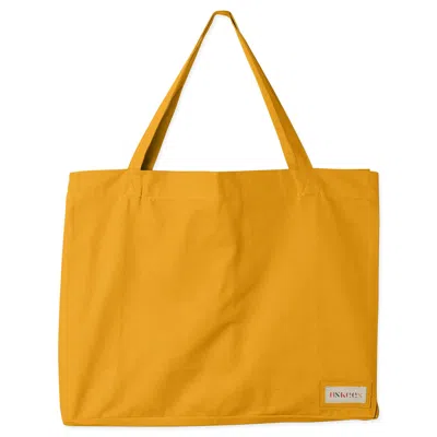 Uskees Women's Yellow / Orange The 4001 Large Tote Bag - Yellow In Yellow/orange