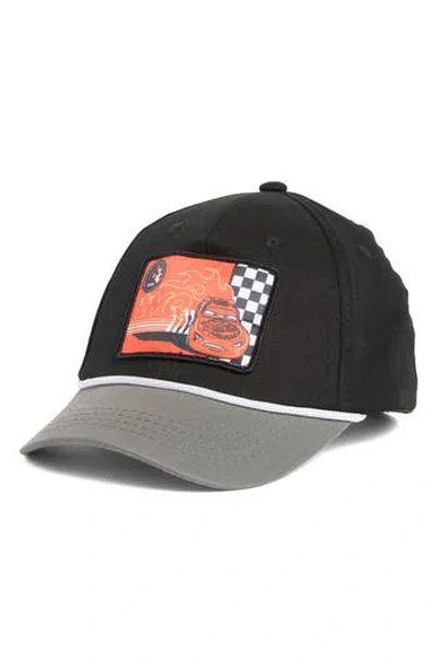 Uspa Accessories Kids' Disney Cars Adjustable Baseball Cap In Black