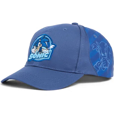 Uspa Accessories Kids' Sonic Embroidered Baseball Cap In Blue