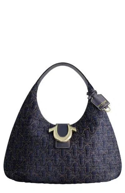 Uspa Accessories Large Quilted Horseshoe Tote Bag